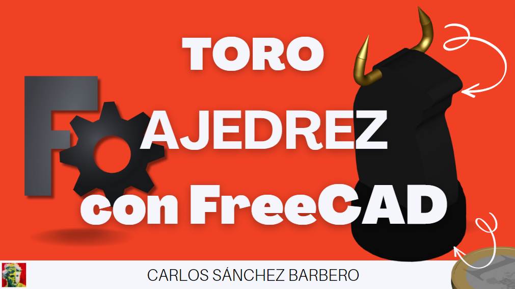 Chess: Toro con FreeCAD